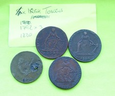 1792 & 1820 Ireland Tokens - By Act of Parliament / Shakespeare Half Penny