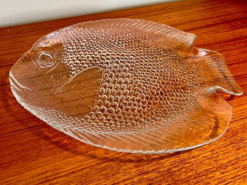 Arcoroc france glass fish - france,