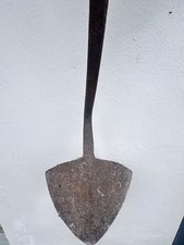 Antique Turfing Iron D Handle Original Condition