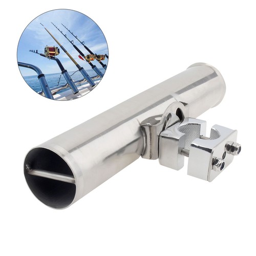 Metal steel fishing rod - steel, holder