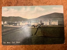 Vintage postcard of the West End, Nevin (Nefyn).
