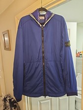 Stone Island Skin Touch Nylon-TC Jacket Blue Large
