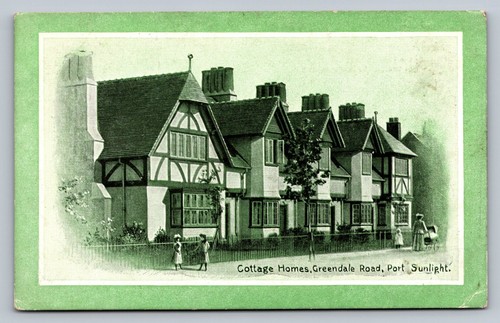 Postcard port sunlight - port,
