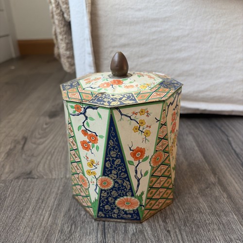 Octagonal biscuit tea - octagonal, made