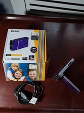 Vivitar DVR 1080HD Camcorder | Full HD 12.1MP Video Camera with Box & Charger