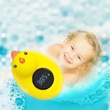 Little Yellow Duck Baby Bath Thermometer Digital Water Temperature Sensor  Kids