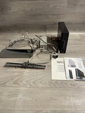 Wii Console RVL-001, Black &