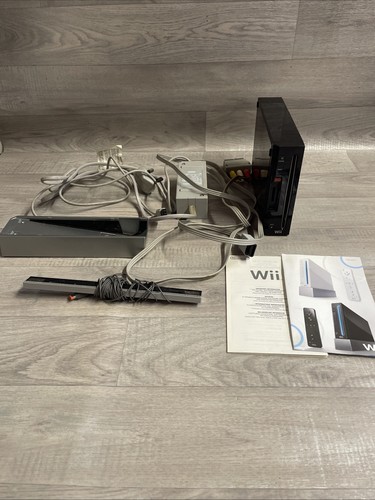 Wii console rvl - rvl-001,, black