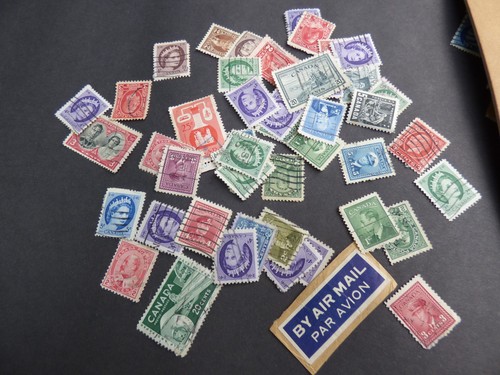 Vintage canadian stamp - vintage,