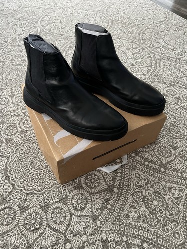 Zara men black chelsea - 12,