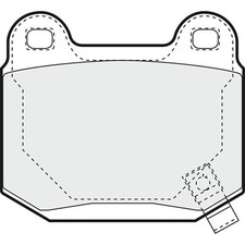 Brake Pads Set For Mitsubishi