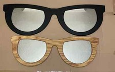 giant large mirror sunglasses