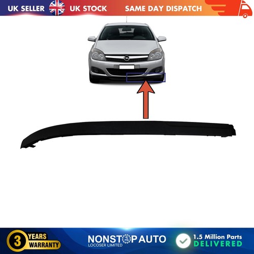 Front bumper spoiler lip - front,