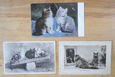 Old Postcards of Cats, Kittens