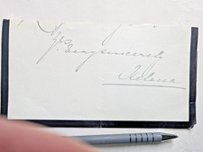 Princess Helena, Daughter of Queen Victoria,Signed Letter Clipping