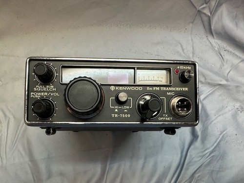 Kenwood 7500 fm - kenwood, tr-7500