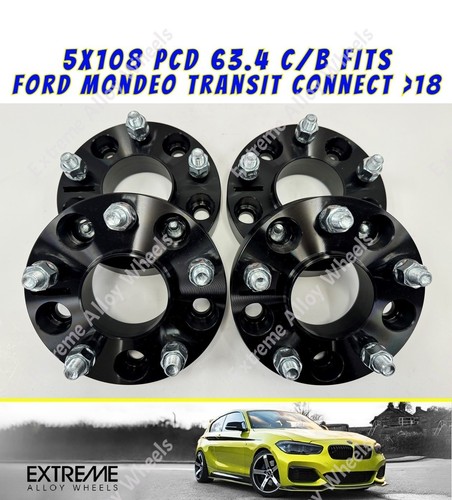 Bolt wheel spacers - on,