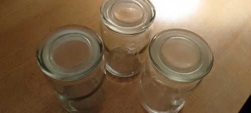 510g empty large candle - 3x,