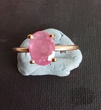 Gemporia Pink Sapphire Rose Gold Ring