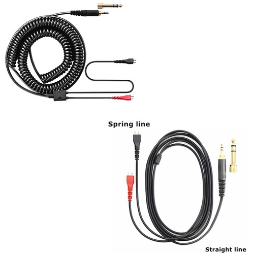 Audio spiral headphones cable - spiral,