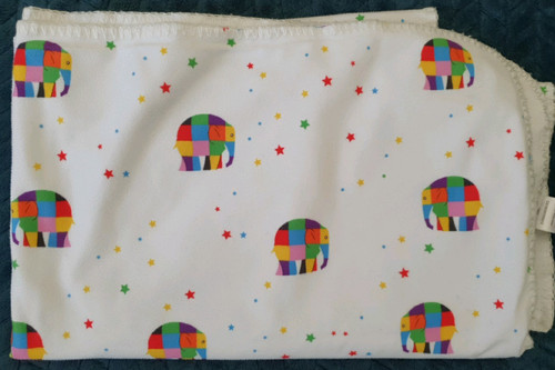 Elmer the elephant blanket - elmer,