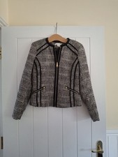 Womens H&M Tweed Style Jacket  Size 8