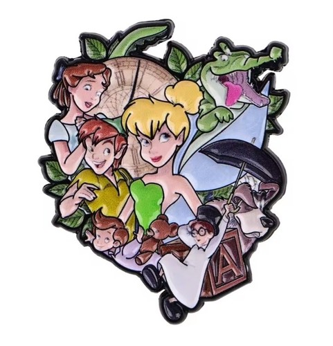 Peter pan group metal - pan, enamel