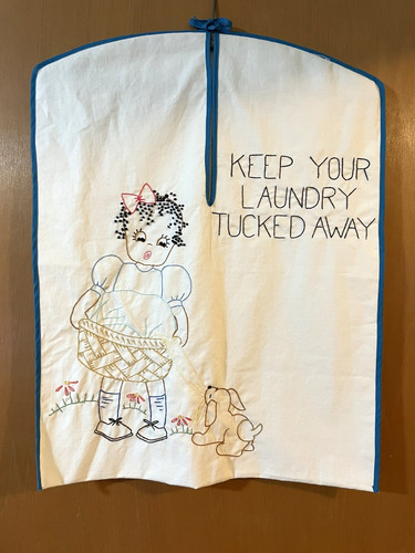 Vintage cotton hand stitched - hand,