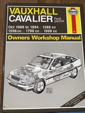 VAUXHALL CAVALIER OCT 1988 TO