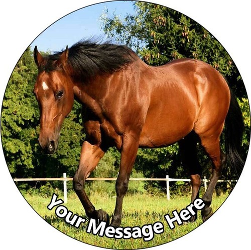 Horse brown personalised - brown,