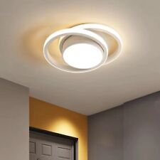 Modern 2 Rounds LED 3000K Ceiling Light Chandelier Bedroom Hallway Living Room