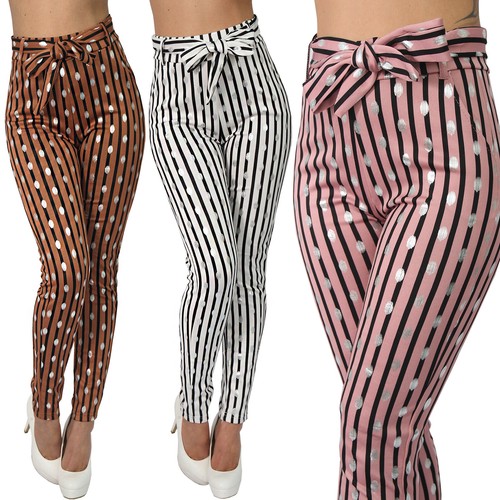 Trousers polka dot tie belt - dot,