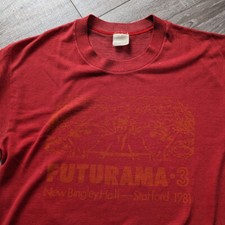 Vintage 1981 Futurama 3 Festival Tshirt RARE Bauhaus Gang of Four
