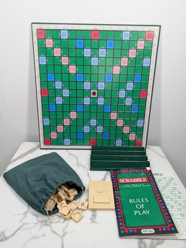 Vintage scrabble deluxe board - vintage,
