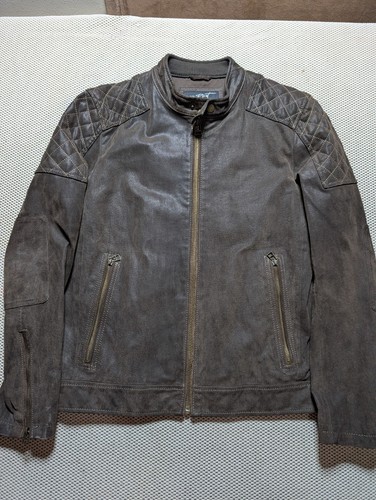 Black rivet men leather - black,