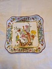 Vintage  Copeland Spode Bird of Paradise Dish  21  x 21   x  3 cm