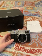 Fujifilm X100V 26.1MP Compact Camera - Silver - 8600  Shutter Count 