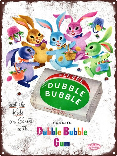 1953 dubble bubble - gum, fleer's