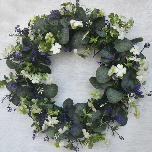 Eucalyptus wreath outdoor - eucalyptus,