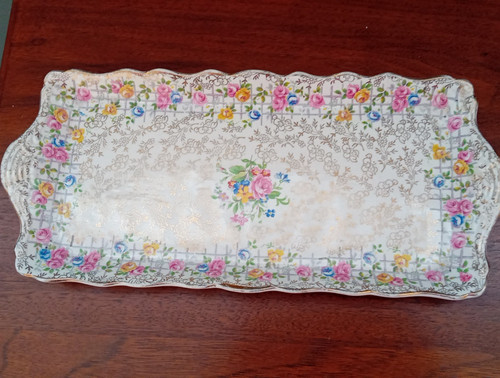Old foley floral sandwich - floral,