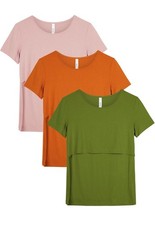 3 Pack Women’s Nursing Tops