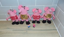 4 Clangers Soft Toys Plush & 2
