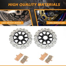 Front Brake Discs Pads For