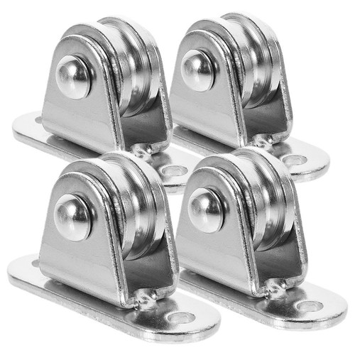 4sets iron rope pulley - pulley, wheels