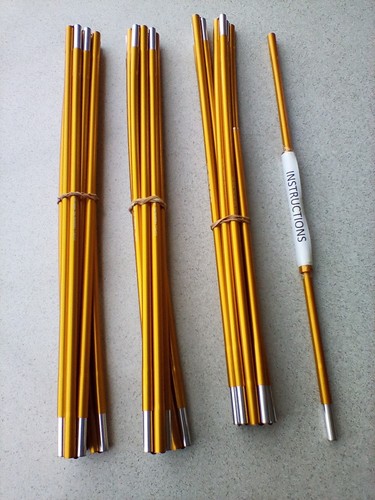 Hilleberg 9mm pole set - , for