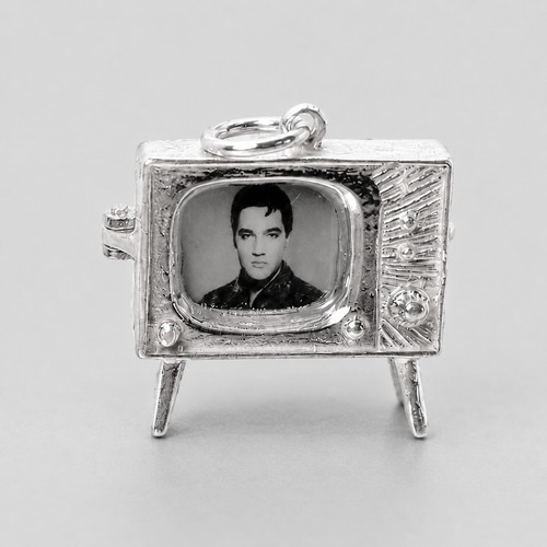 Sterling silver opening elvis - silver,