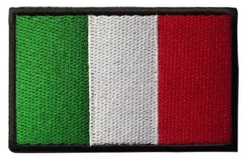 Italian flag patch hook - hook, &