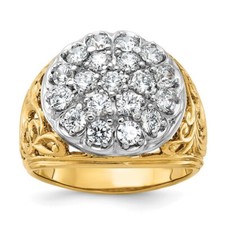 10k Two-Tone Gold Men's