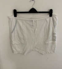 Sack's  Drawstring Waist White Extra Comfy Shorts  Casual Light Wear XL