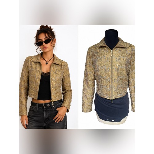 Vintage silk beaded sequin - silk,